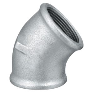 COTOVELO (JOELHO) GALVANIZADO - FF - 45°
