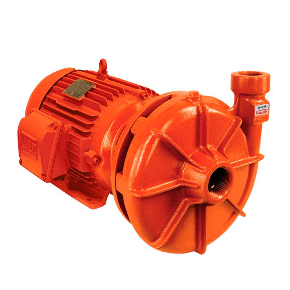 MOTOBOMBA CENTRIFUGA TRIFÁSICA SCHNEIDER PARA ÁGUA BPI-22R 2.1/2" 7,5CV 60Hz 4V