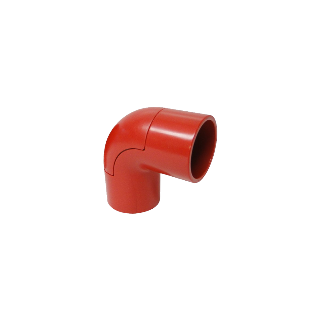 COTOVELO PVC VERMELHO 90º X 1" (COM ABERTURA PRA INSPEÇÃO)