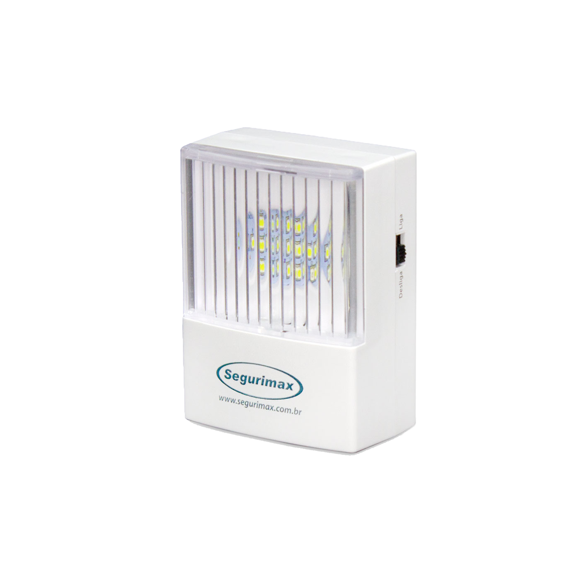 ILUMINAÇÃO DE EMERGÊNCIA LED 50 LÚMENS COM PLUG RETRÁTIL