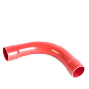 Curva com Bolsa PVC Vermelho